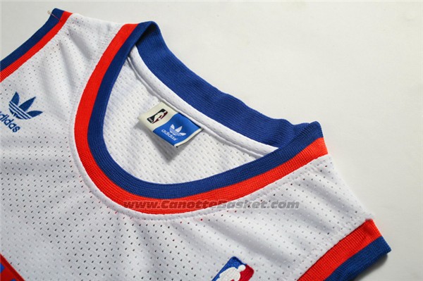 Maglia New York Knicks Patrick Ewing #33 Retro Bianco